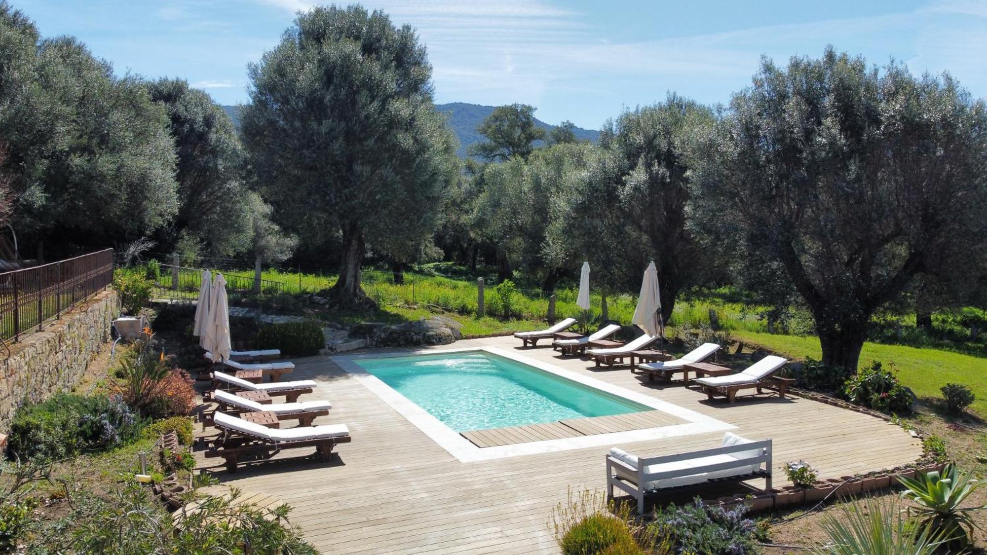 Villa Domaine de Tappa - Casa Filicina Sollacaro Esterno foto